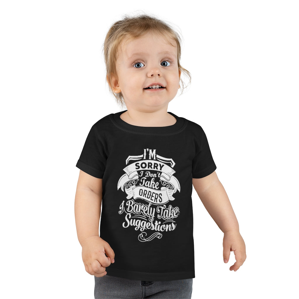 "I'm Sorry......." Toddler T-shirt