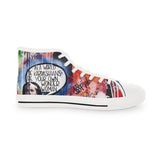 "Dare To Be Different" Men's High Top Sneakers