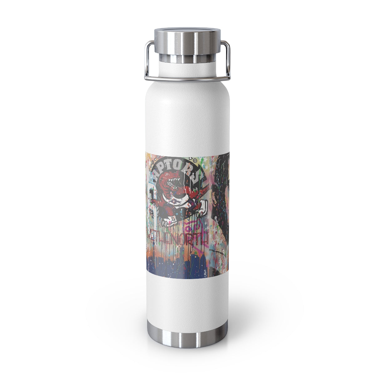 "Remember The North-Inspired By Drake" Copper Vacuum Insulated Bottle, 22oz