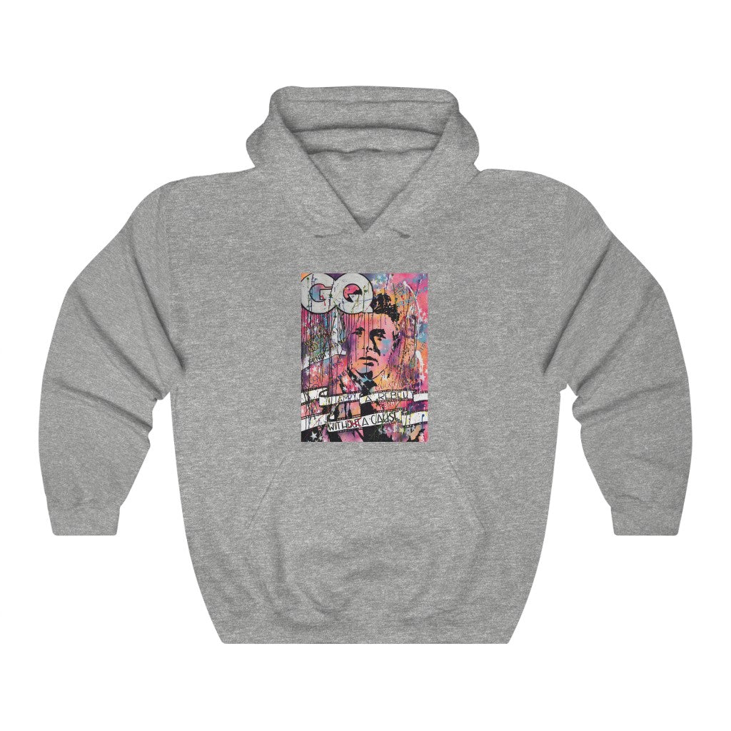 "Rebel With A Cause" Unisex Heavy Blend™ Hooded Sweatshirt