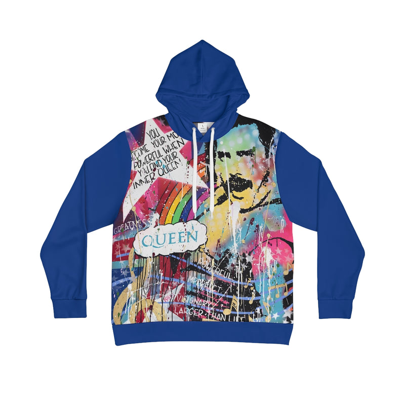 "Find Your Inner Queen" Men's All-Over-Print Hoodie