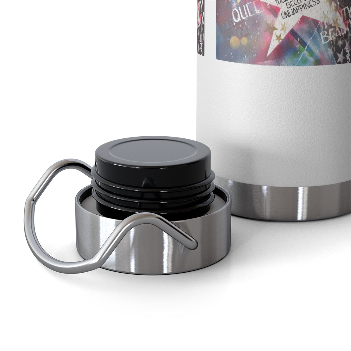"Be The Boss-Inspired By Rihanna" Copper Vacuum Insulated Bottle, 22oz