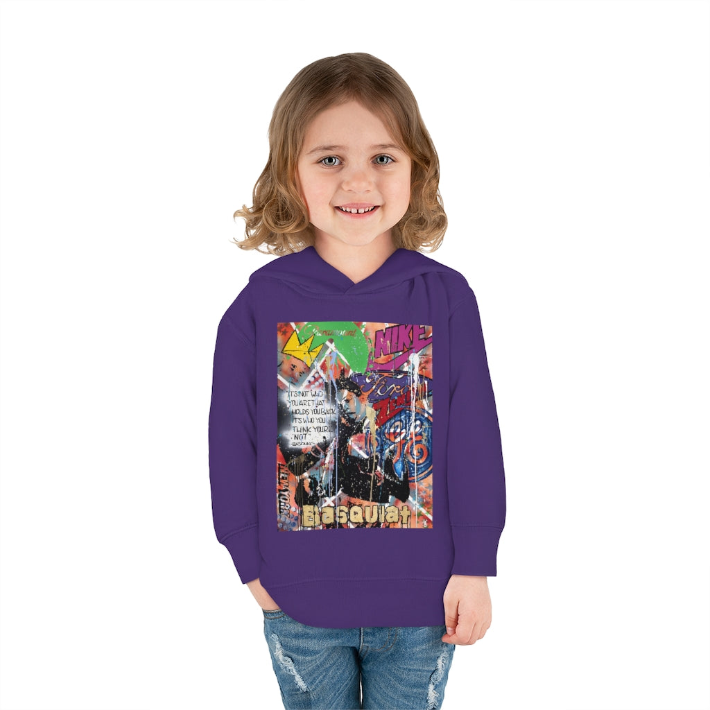 "Basquiat/Warhol Tribute" Toddler Pullover Fleece Hoodie