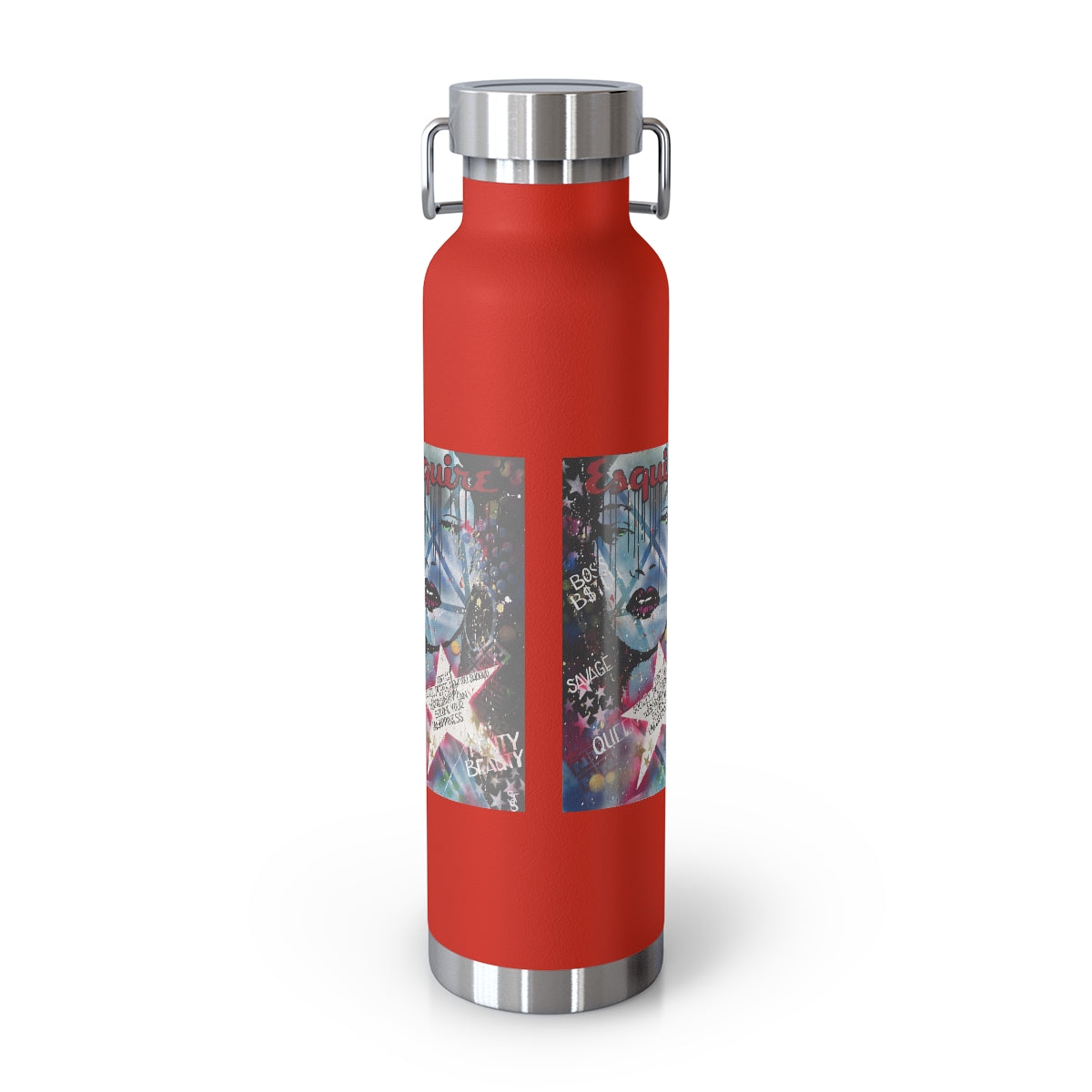 "Be The Boss-Inspired By Rihanna" Copper Vacuum Insulated Bottle, 22oz