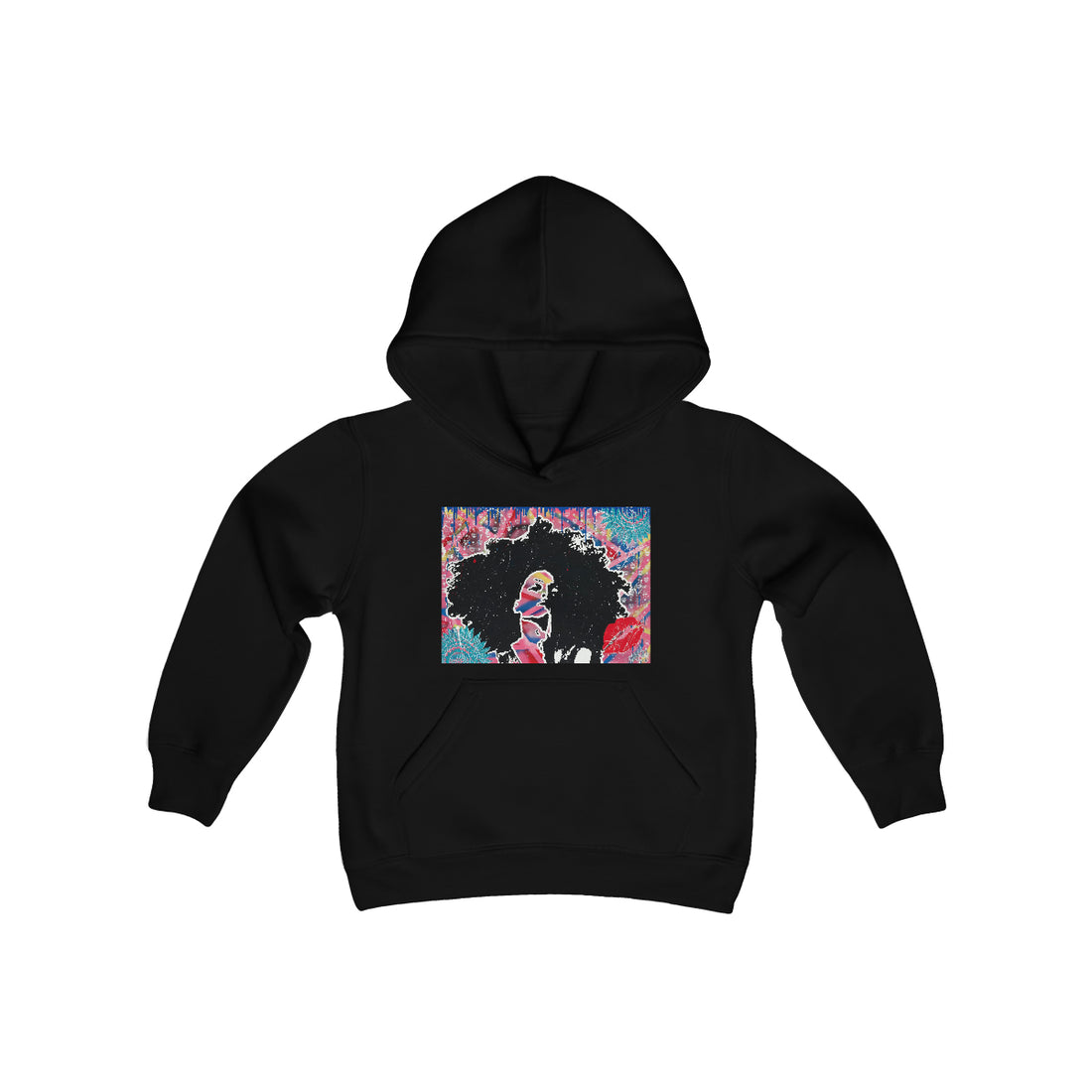 "Embodied" Youth Heavy Blend Hooded Sweatshirt