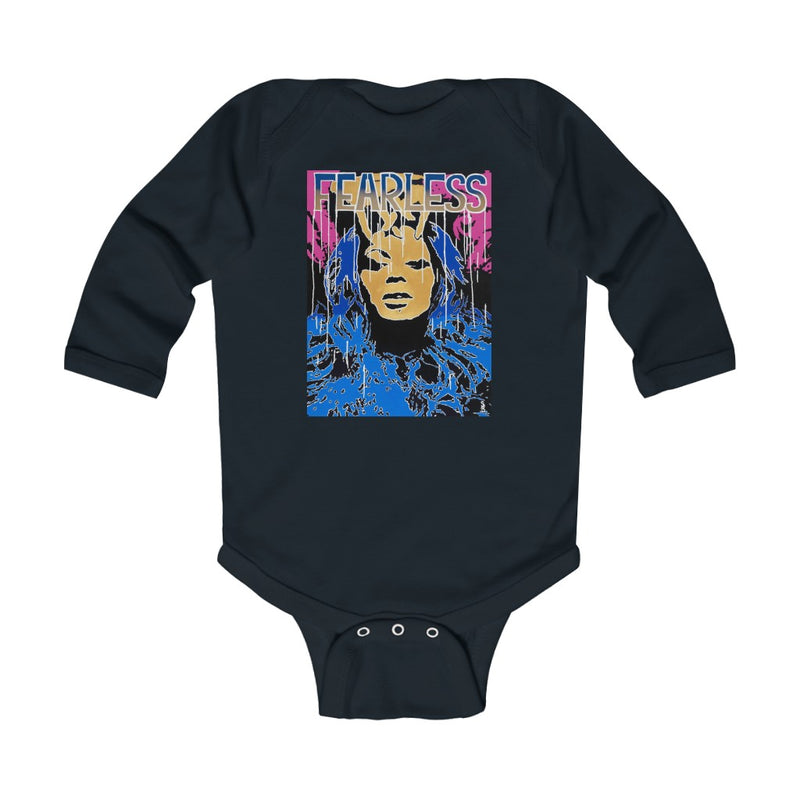"Fearless" Infant Long Sleeve Bodysuit