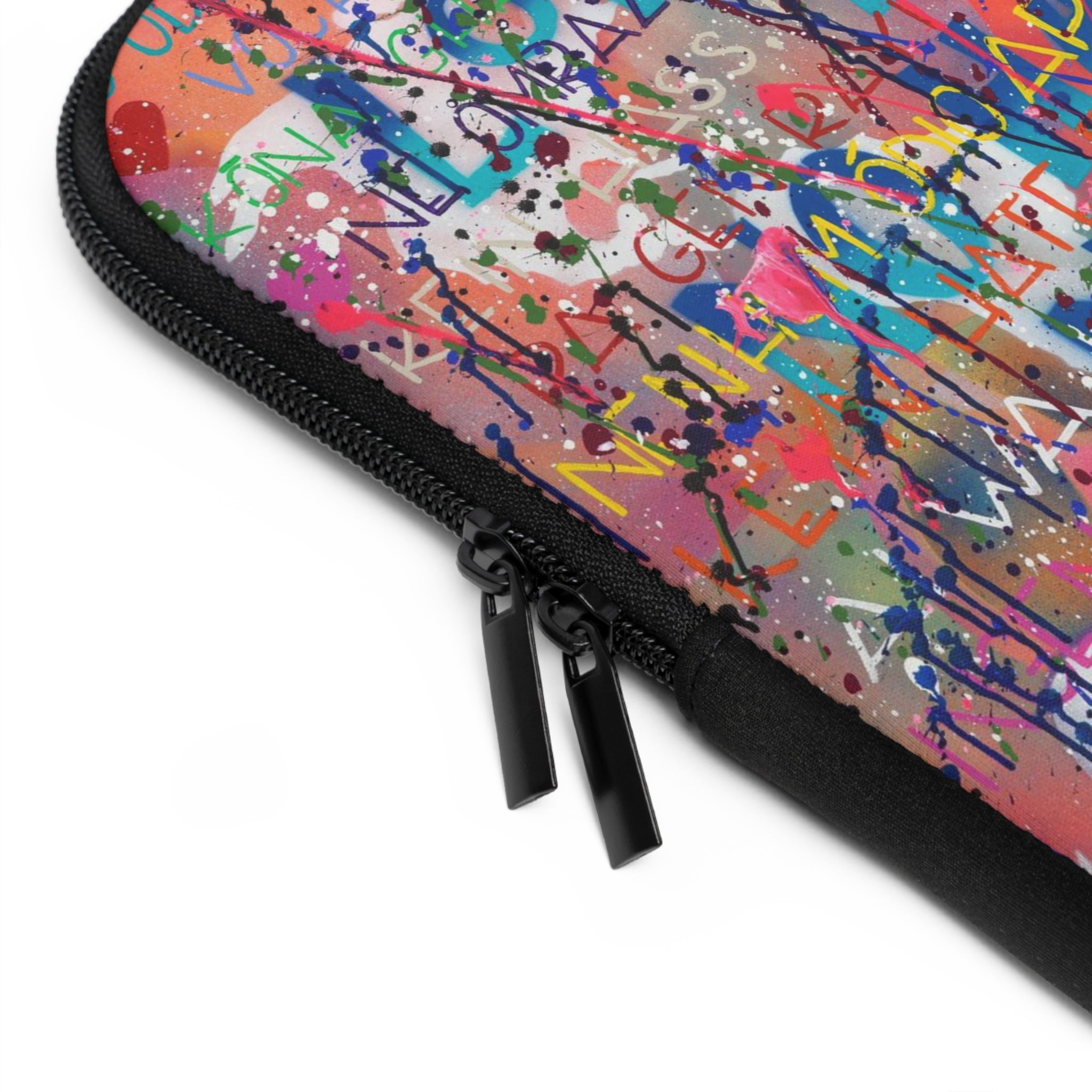 "No Hate Just Love" Laptop Sleeve