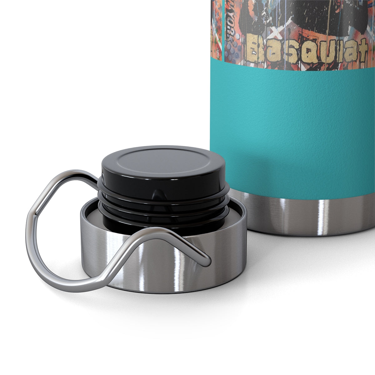"Basquiat/Warhol Tribute" Copper Vacuum Insulated Bottle, 22oz