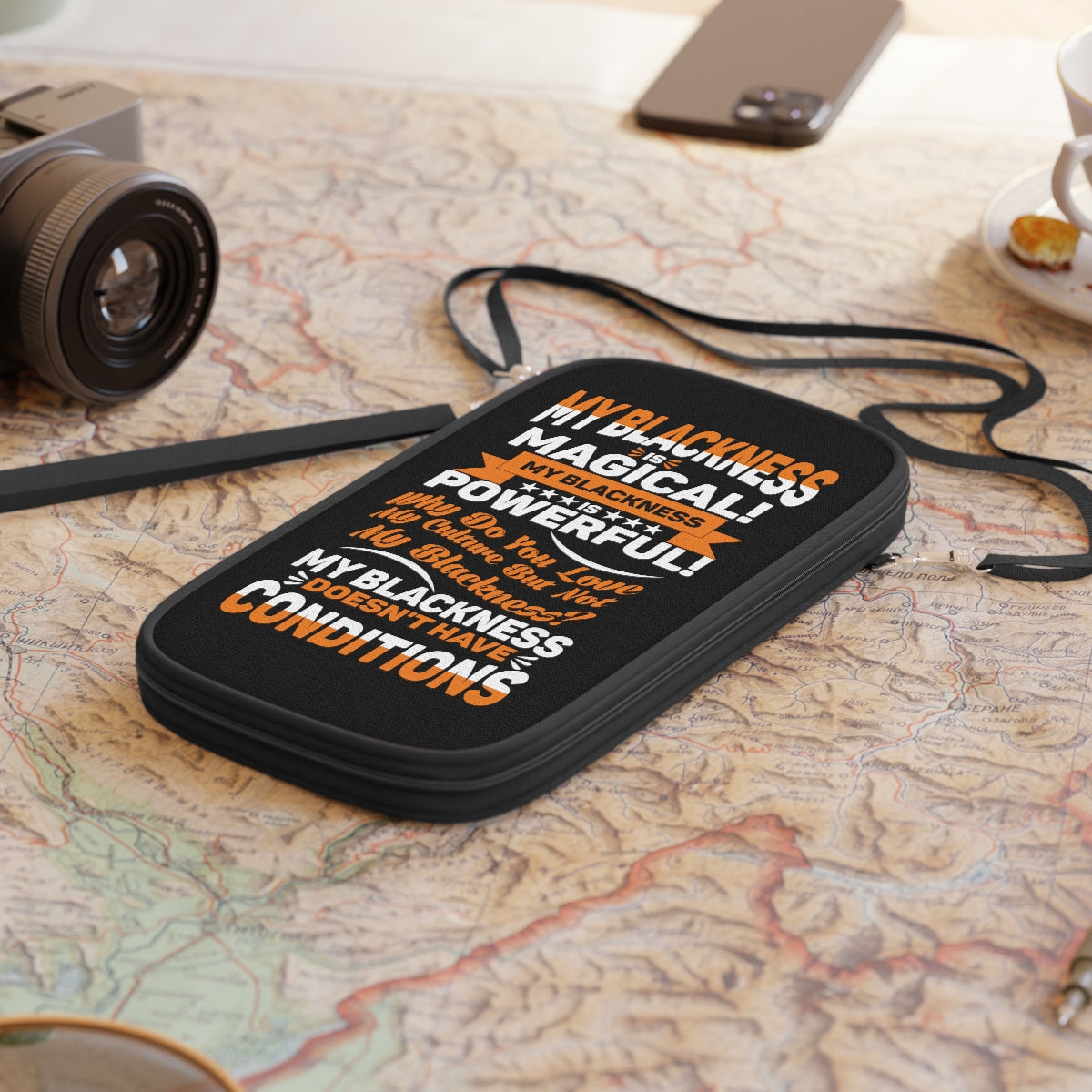 "My Blackness...." Passport Wallet