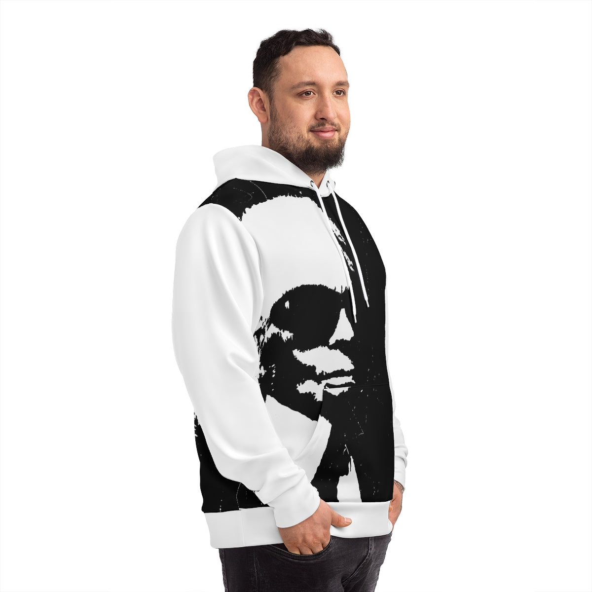 "Label Whore" Unisex AOP Fashion Hoodie