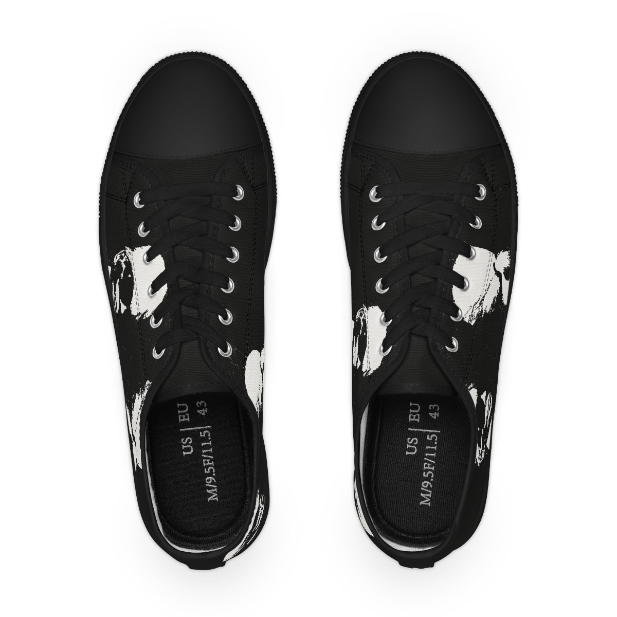"Label Whore" Men's Low Top Sneakers