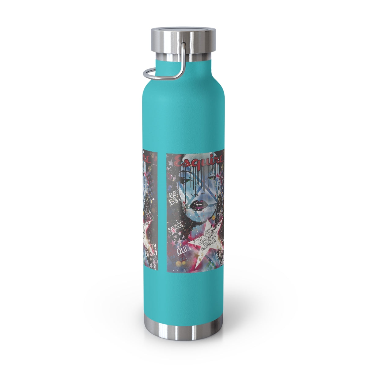 "Be The Boss-Inspired By Rihanna" Copper Vacuum Insulated Bottle, 22oz