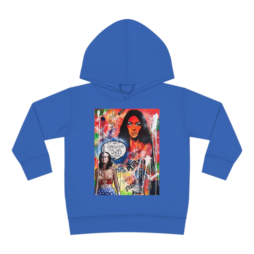 "Dare To Be Different" Toddler Pullover Fleece Hoodie