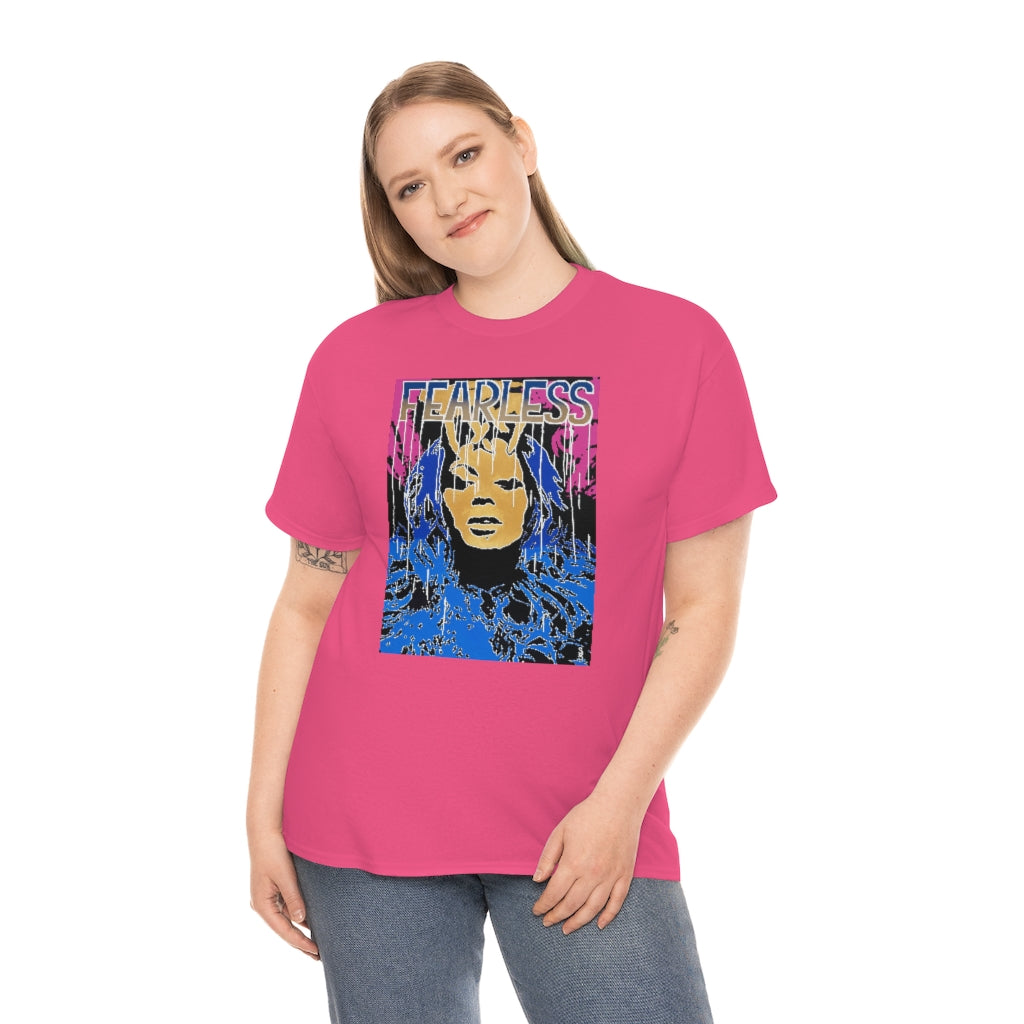 "Fearless" Unisex Heavy Cotton Tee