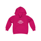 "I'm Exhausted Period" Youth Heavy Blend Hooded Sweatshirt