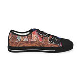 "No Hate Just Love" Men's Low Top Sneakers