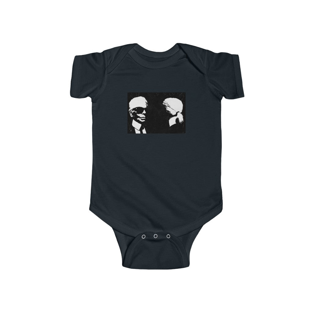 "Label Whore" Infant Fine Jersey Bodysuit