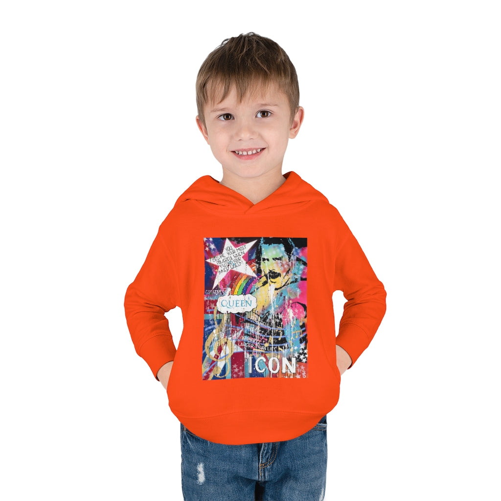"Find Your Inner Queen" Toddler Pullover Fleece Hoodie