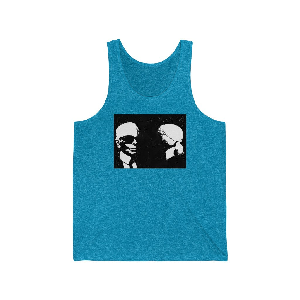 "Label Whore" Unisex Jersey Tank