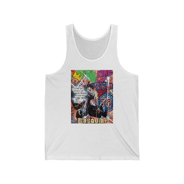 "Basquiat/Warhol Tribute" Unisex Jersey Tank