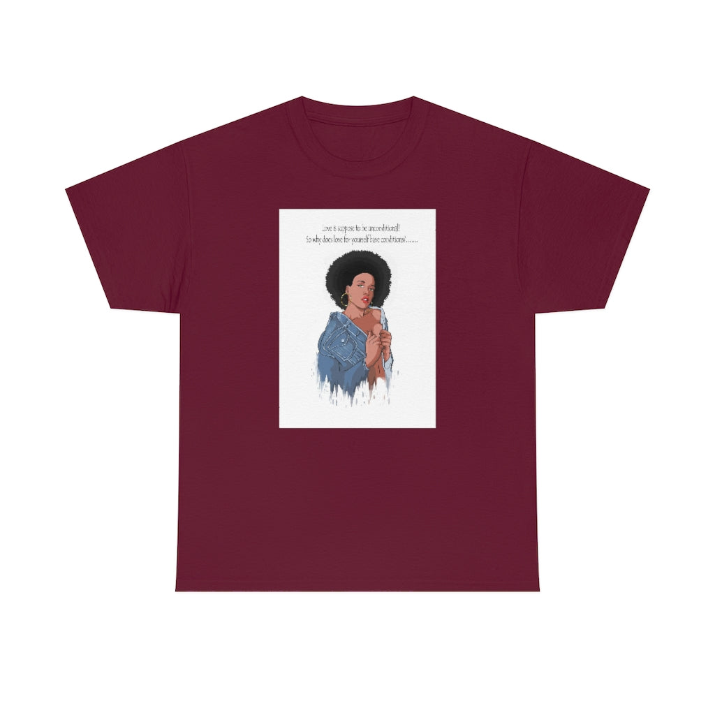 "Love Is Suppose To Be..."Unisex Heavy Cotton Tee