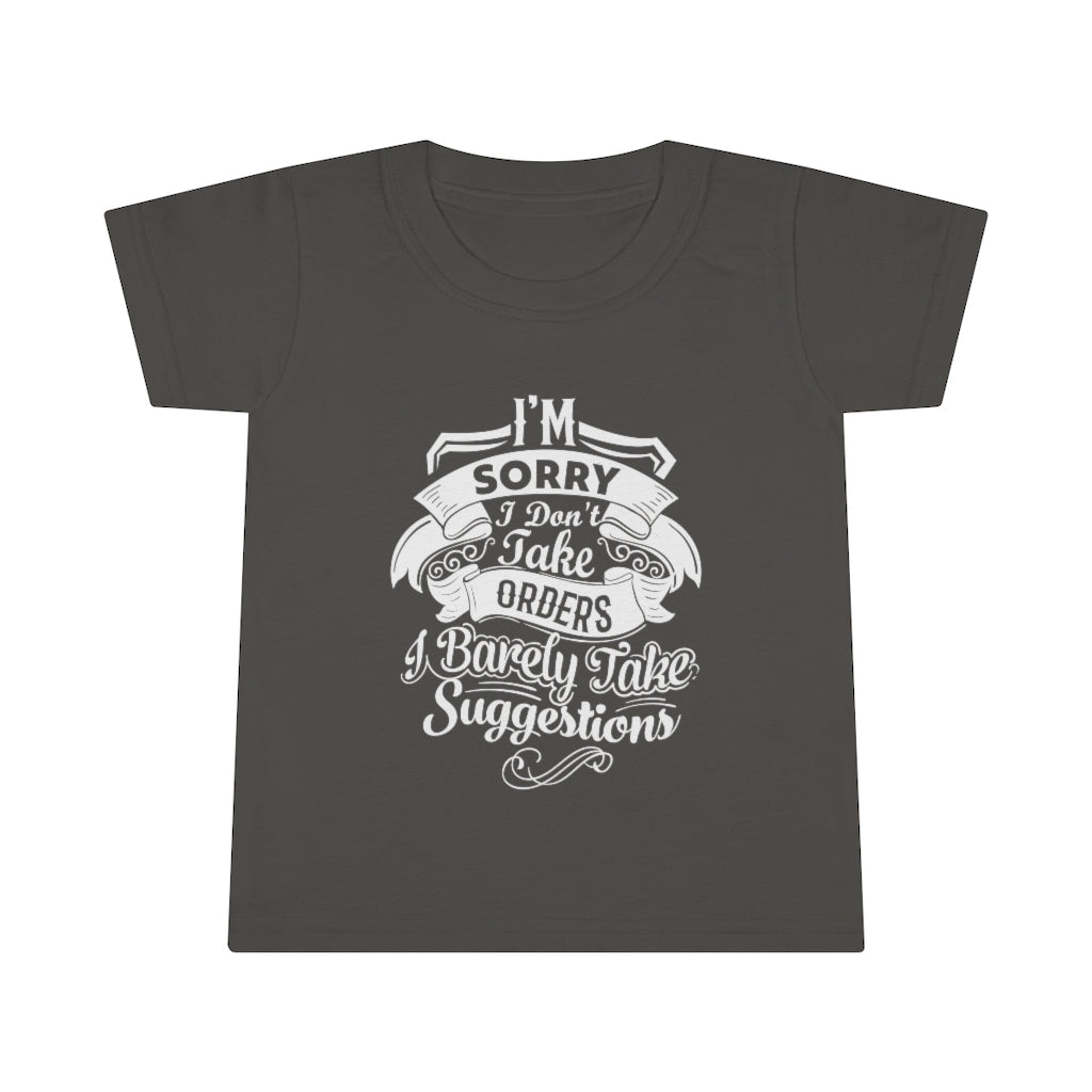 "I'm Sorry......." Toddler T-shirt