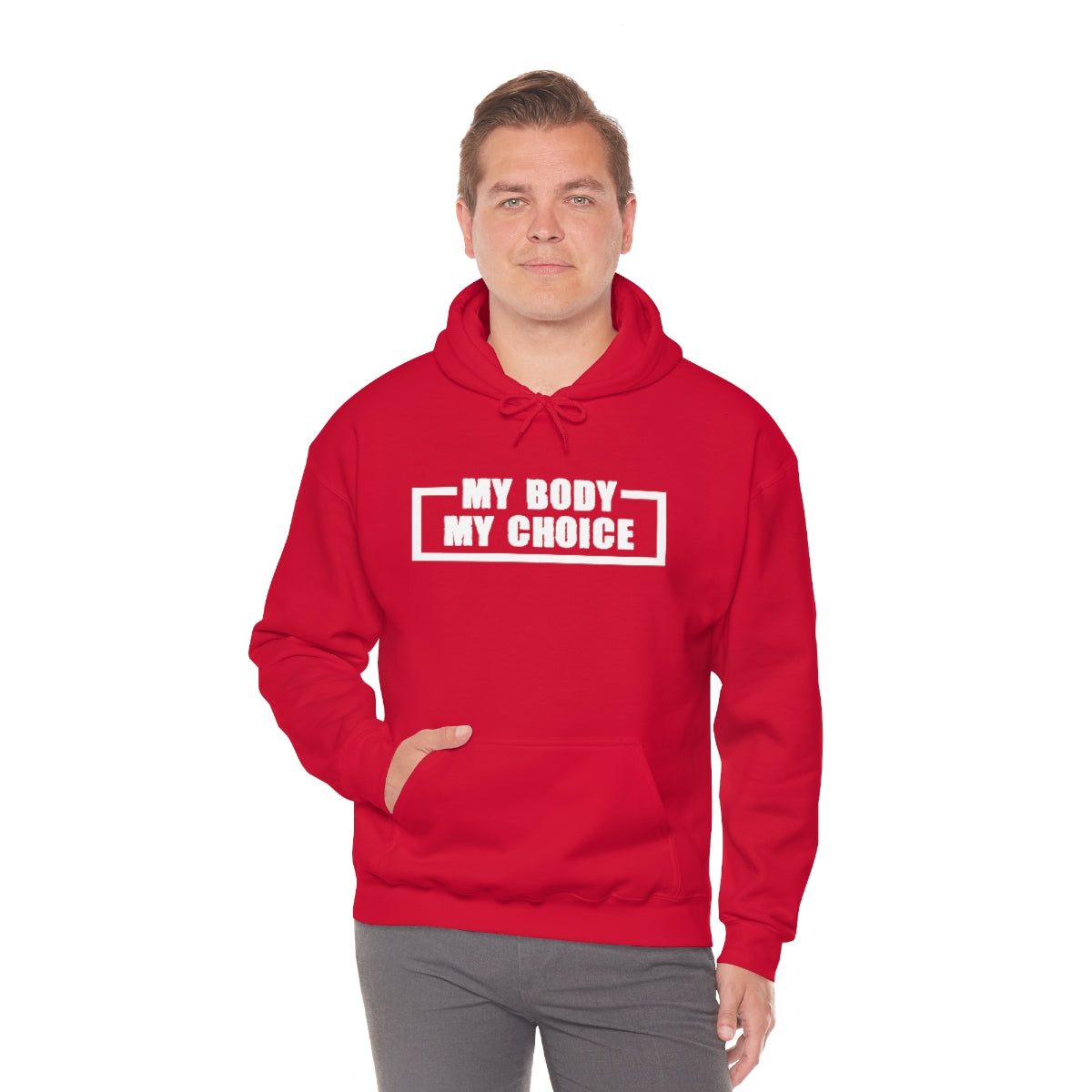 "My Body My Choice" Unisex Heavy Blend™ Hooded Sweatshirt