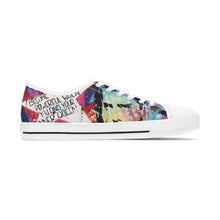 Load image into Gallery viewer, "Find Your Inner Queen" Women's Low Top Sneakers