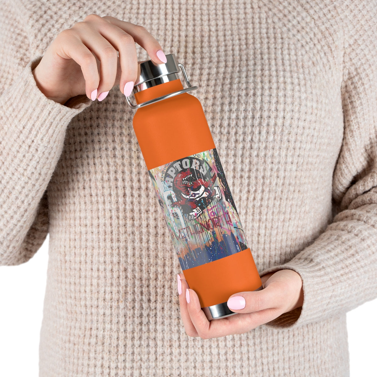 "Remember The North-Inspired By Drake" Copper Vacuum Insulated Bottle, 22oz