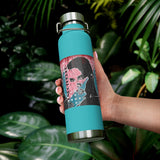 "Unbothered-Inspired By Grace Jones" Copper Vacuum Insulated Bottle, 22oz