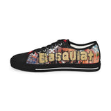 "Basquiat/Warhol Tribute" Men's Low Top Sneakers