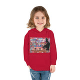 'No Hate Just Love" Toddler Pullover Fleece Hoodie