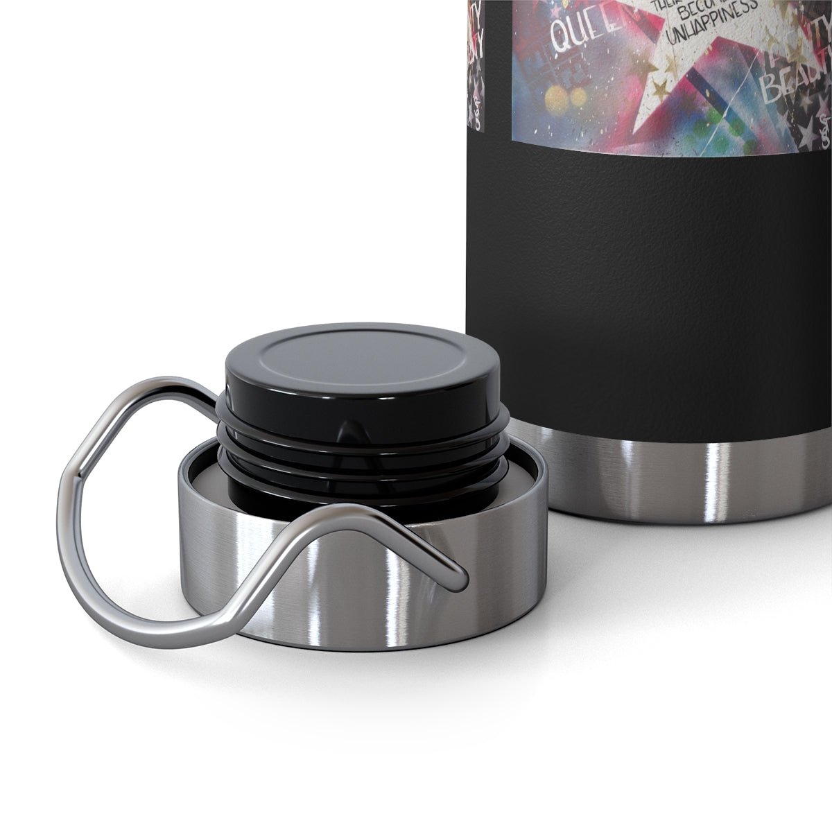 "Be The Boss-Inspired By Rihanna" Copper Vacuum Insulated Bottle, 22oz