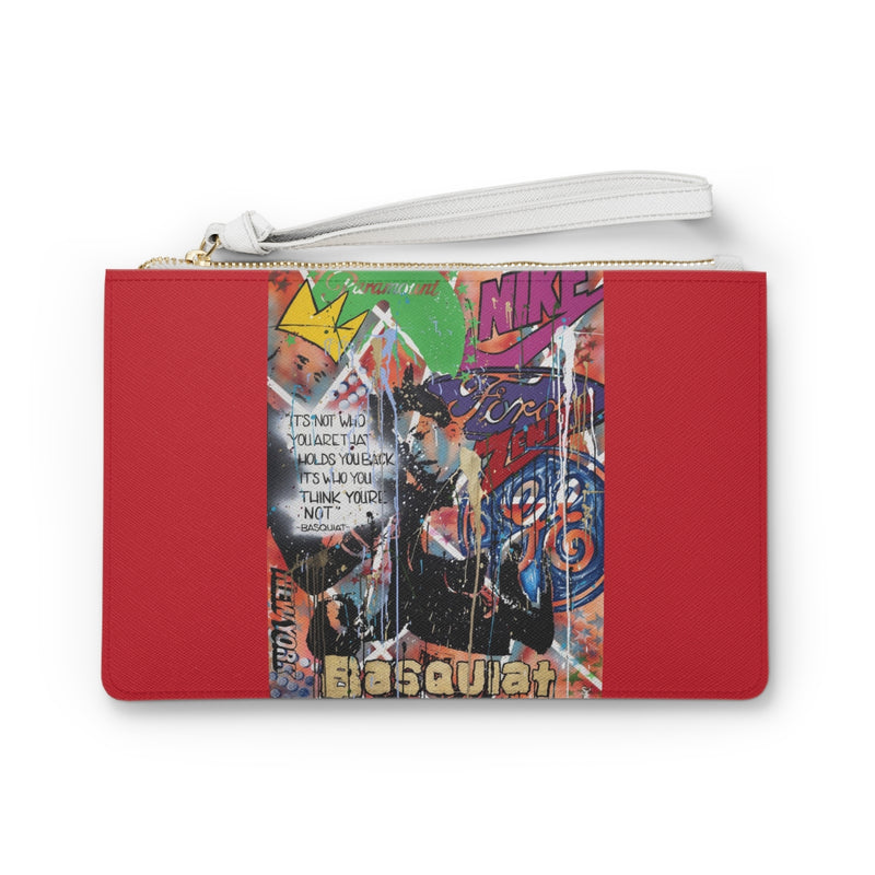 "Basquiat/Warhol Tribute 2" Clutch Purse