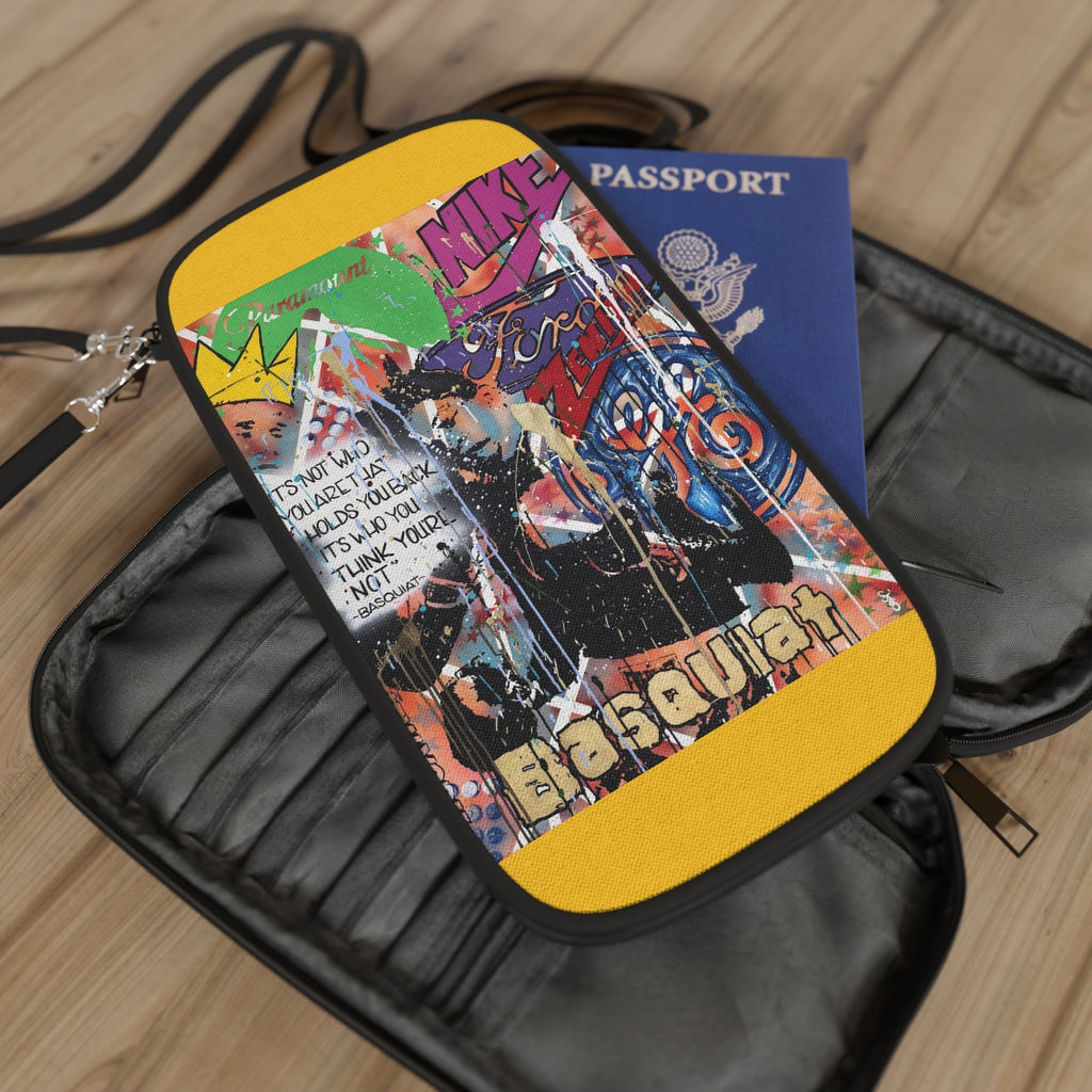 "Basquiat/Warhol Tribute" Passport Wallet