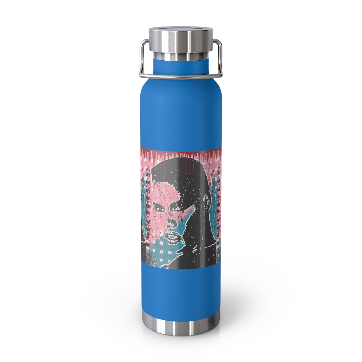 "Unbothered-Inspired By Grace Jones" Copper Vacuum Insulated Bottle, 22oz