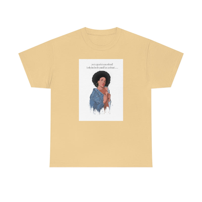 "Love Is Suppose To Be..."Unisex Heavy Cotton Tee