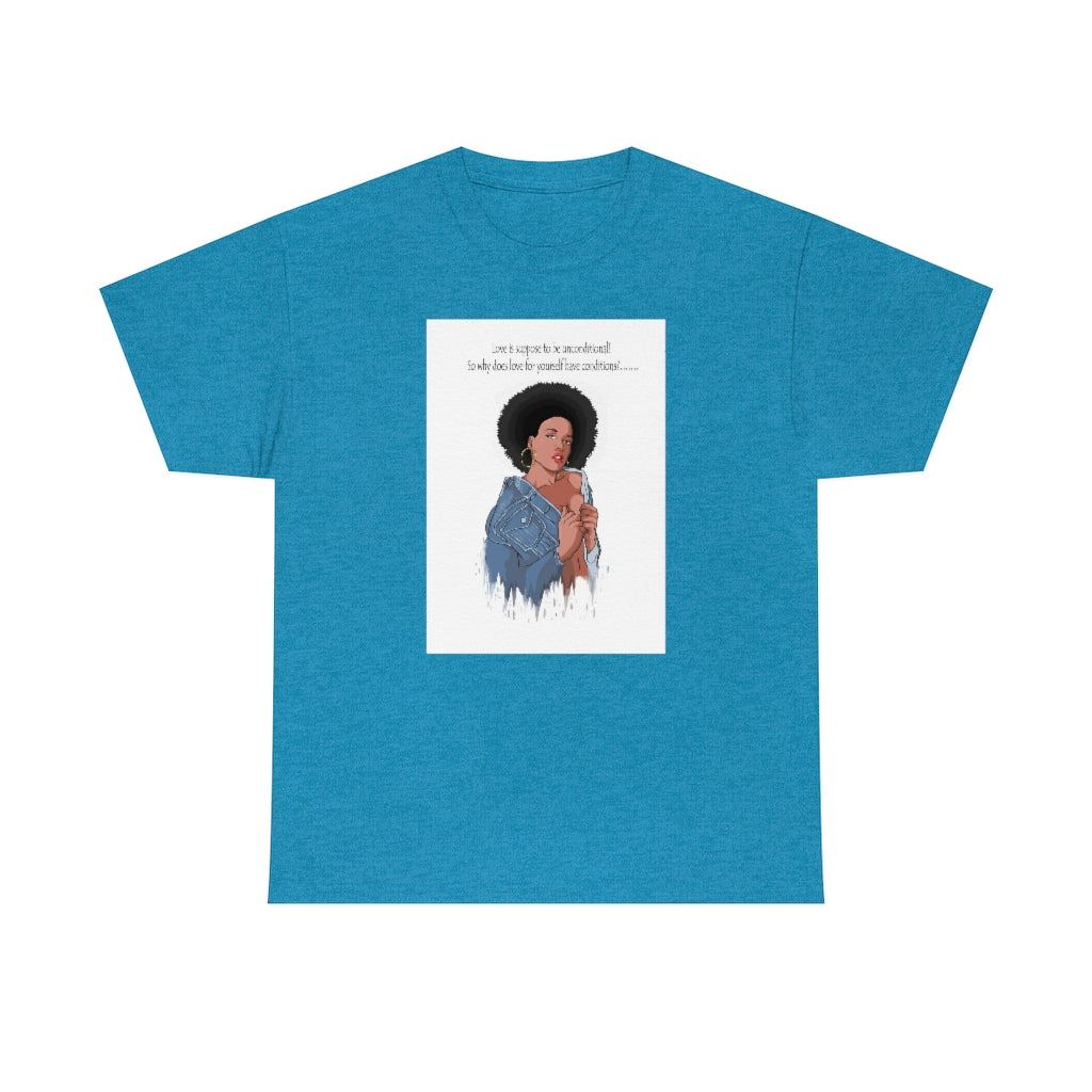 "Love Is Suppose To Be..."Unisex Heavy Cotton Tee