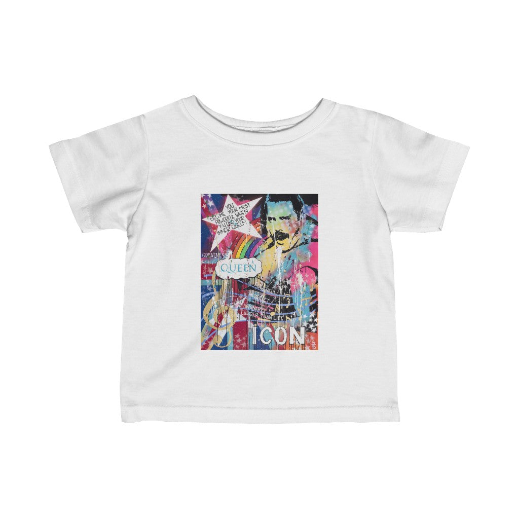 "Find Your Inner Queen" Infant Fine Jersey Tee