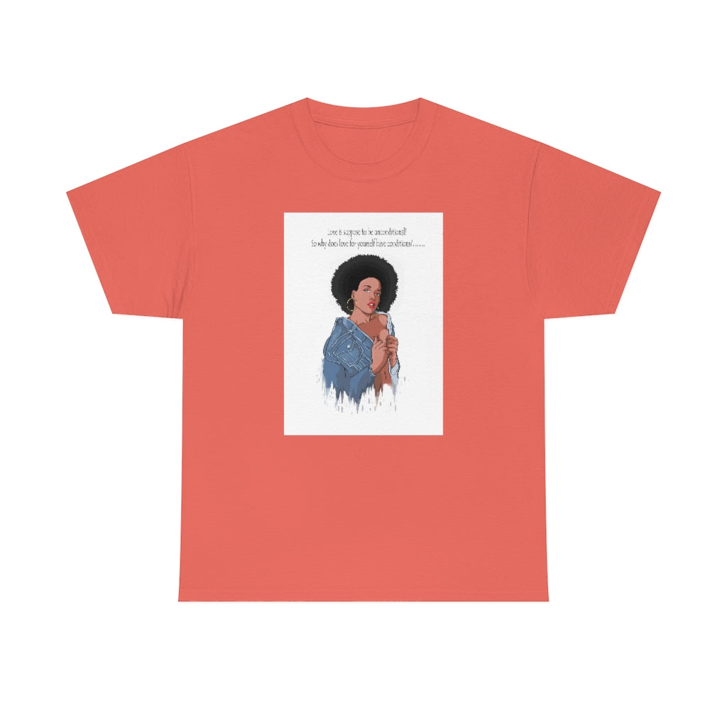 "Love Is Suppose To Be..."Unisex Heavy Cotton Tee