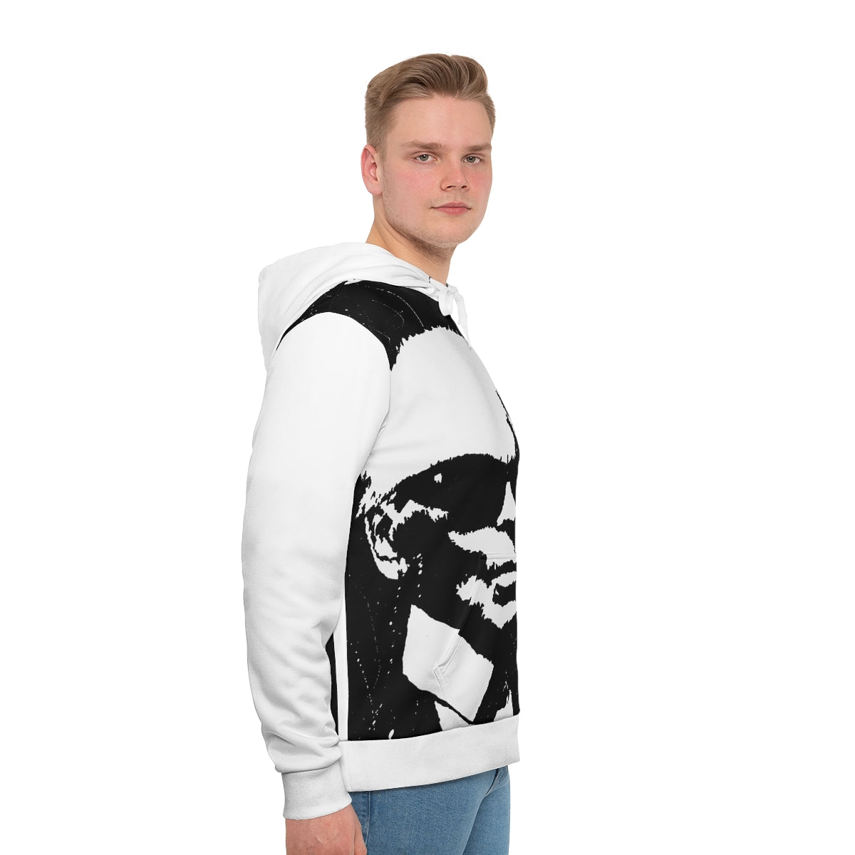 "Label Whore" Men's All-Over-Print Hoodie
