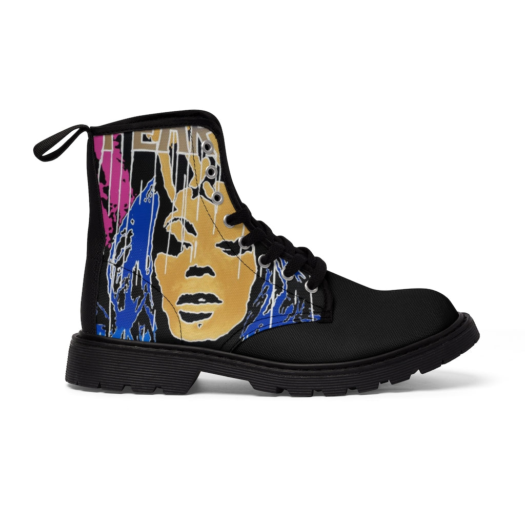 "Fearless" Men's Canvas Boots