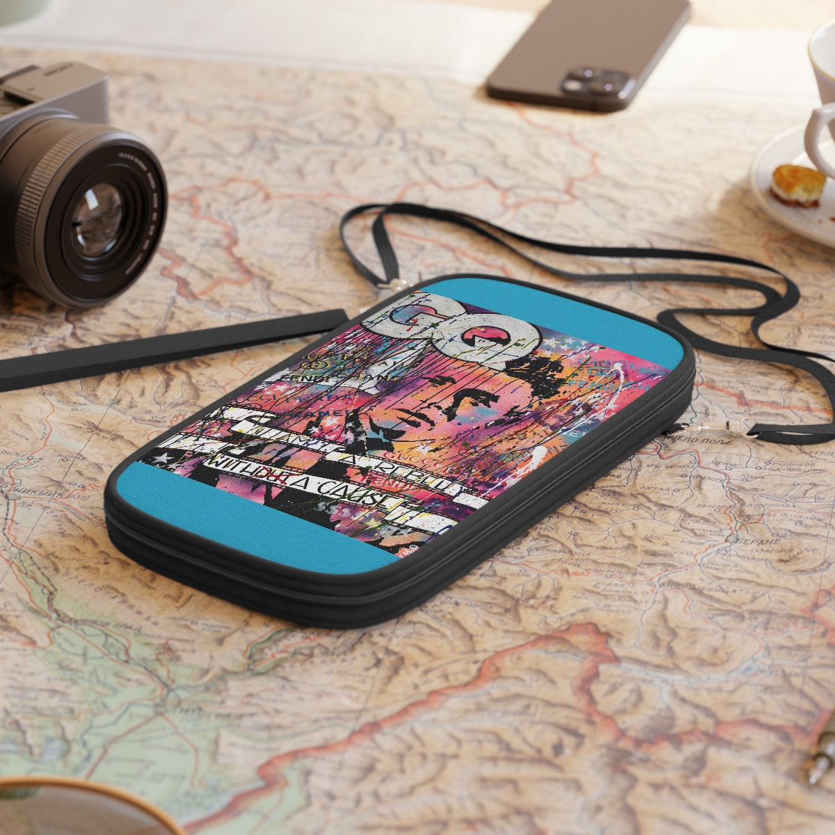 "Rebel With A Cause 2" Passport Wallet