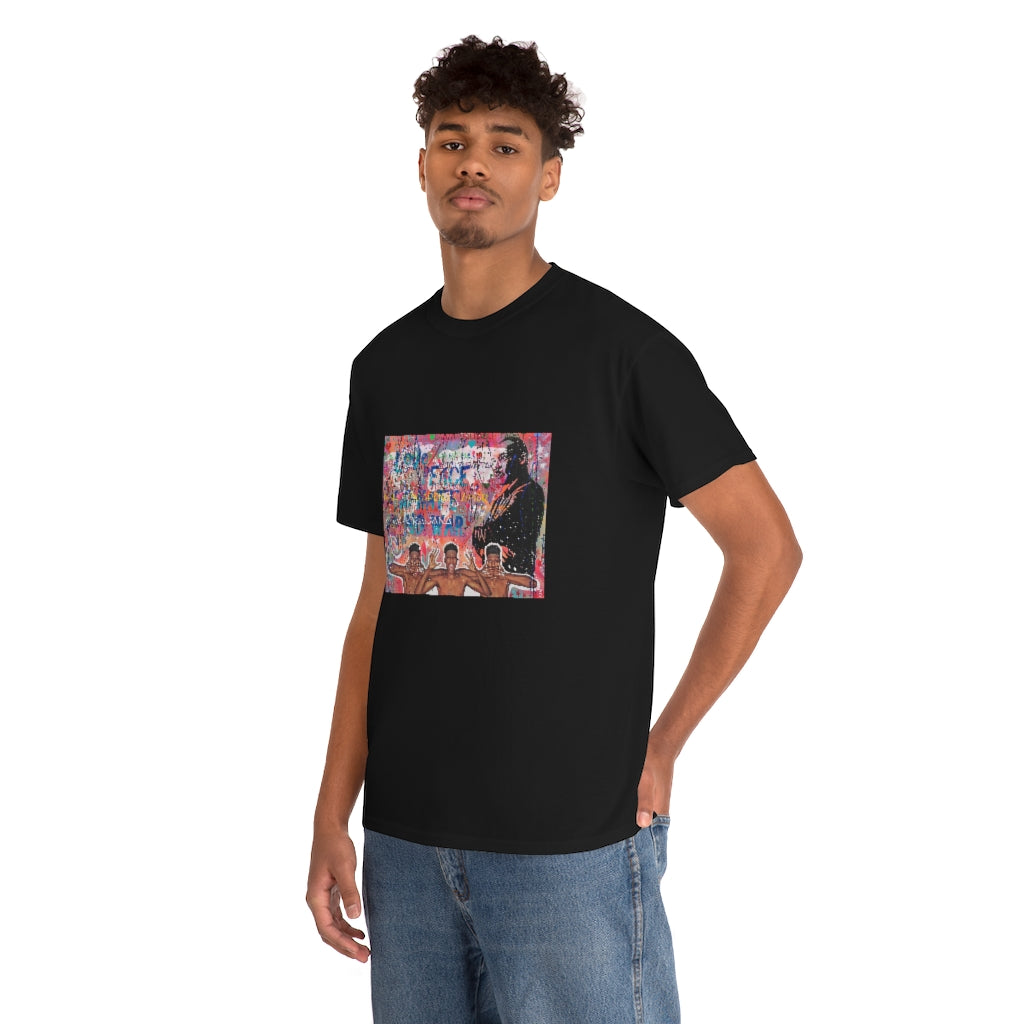 "No Hate Just Love" Unisex Heavy Cotton Tee