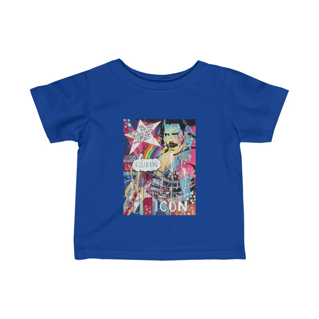 "Find Your Inner Queen" Infant Fine Jersey Tee