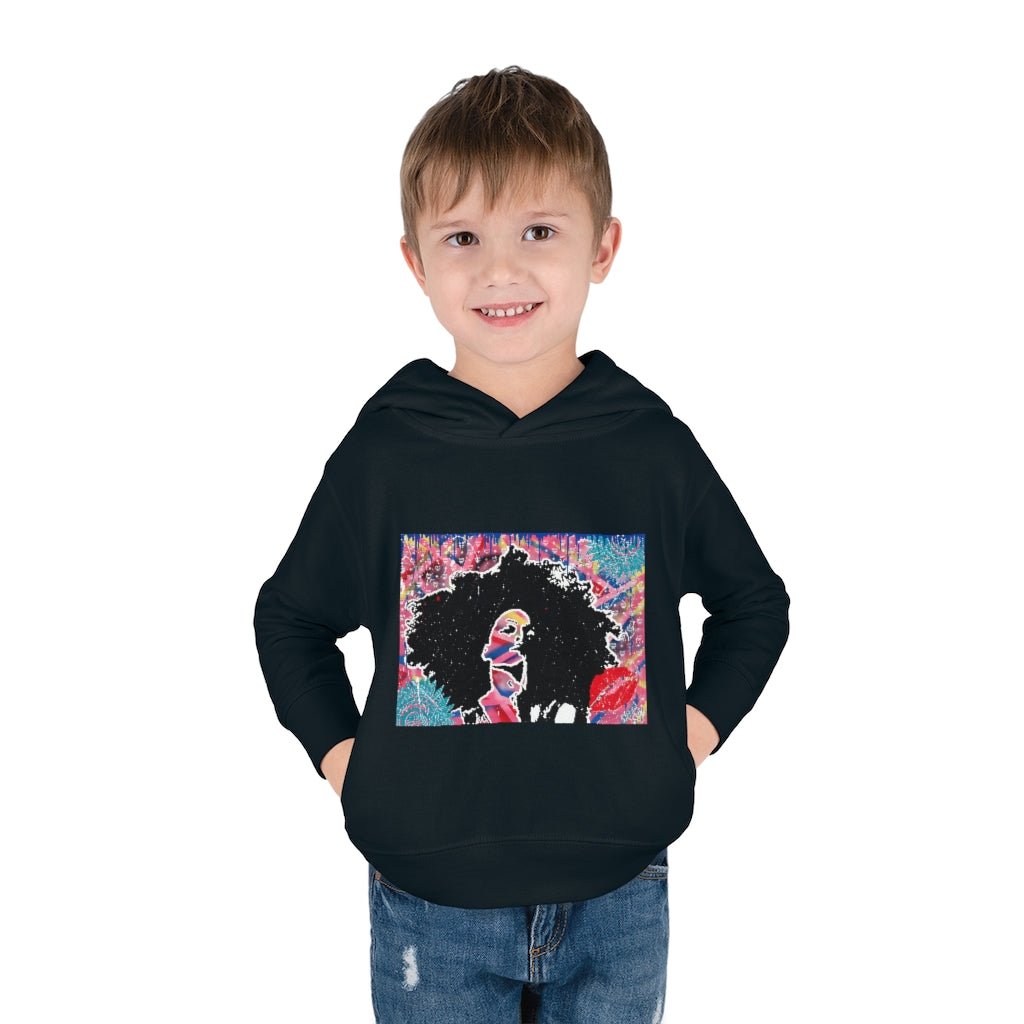 "Embodied" Toddler Pullover Fleece Hoodie