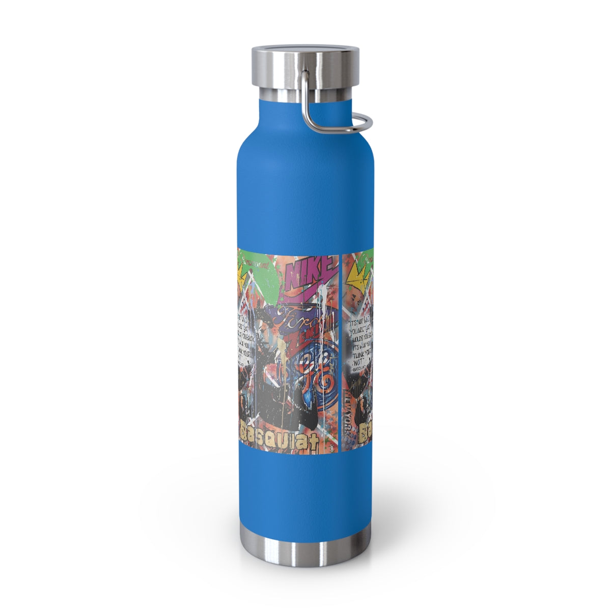 "Basquiat/Warhol Tribute" Copper Vacuum Insulated Bottle, 22oz