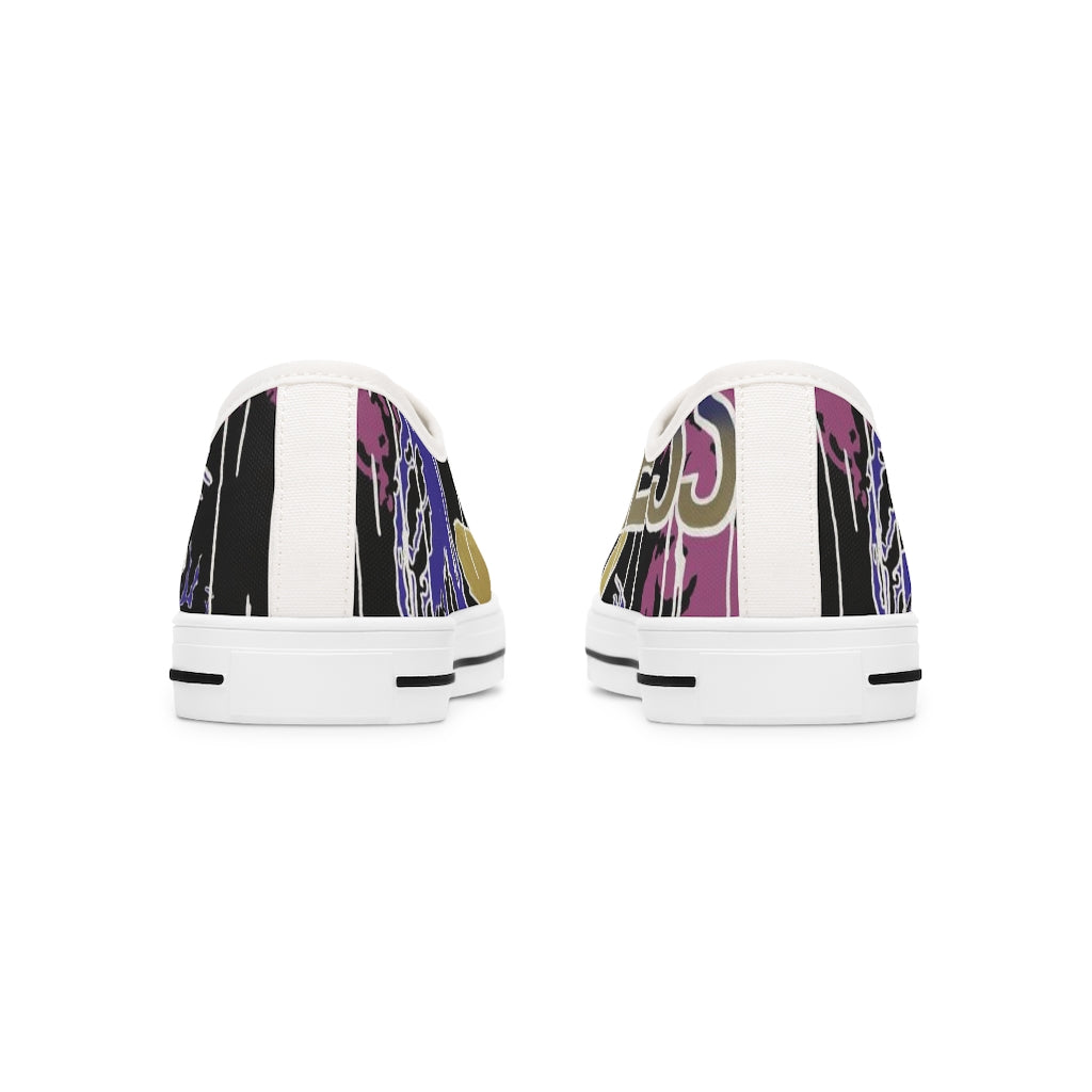"Fearless" Women's Low Top Sneakers