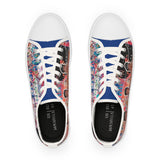 "No Hate Just Love" Men's Low Top Sneakers