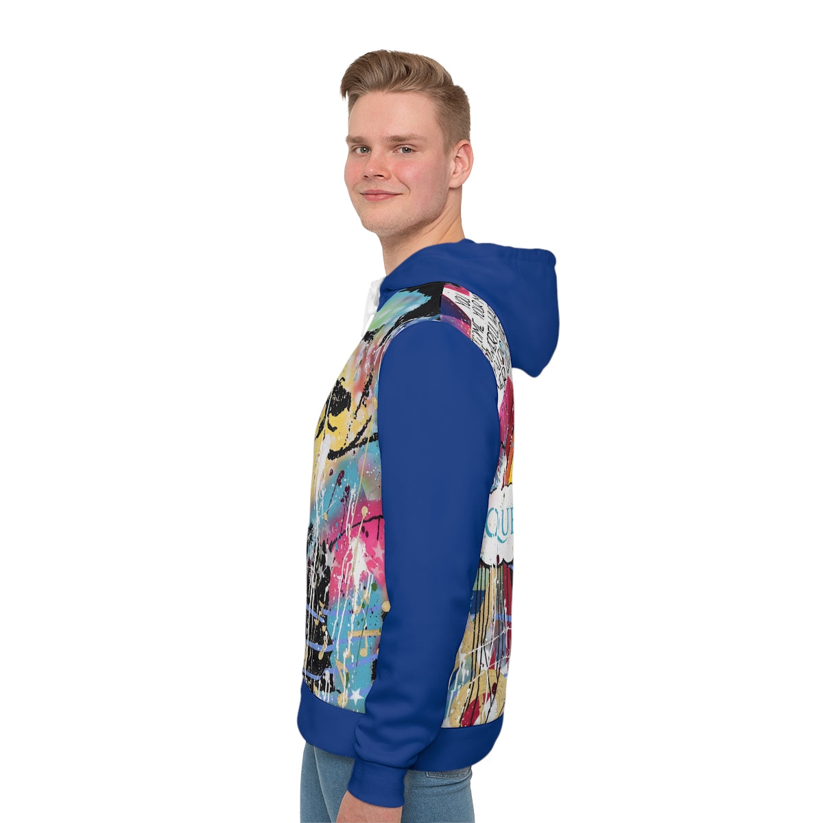"Find Your Inner Queen" Men's All-Over-Print Hoodie